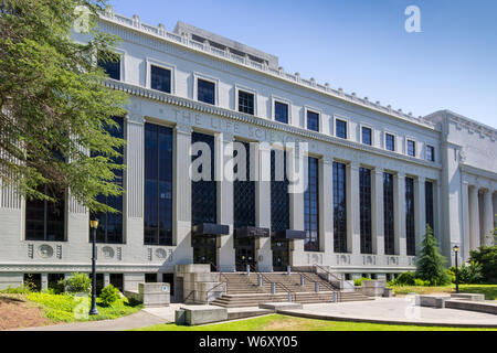 BERKELEY, CA/USA - Juni der Biowissenschaften an der Universität von Kalifornien in Berkeley hält das Museum für Paläontologie. Juni 15, 2013. Stockfoto