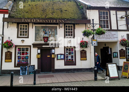 Tam O'Shanter Inn, Ayr, South Ayrshire, Schottland, Großbritannien Stockfoto