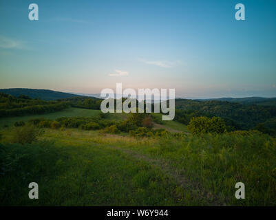 Lanscapes von Slawonien, Kroatien Stockfoto