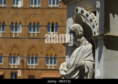 Super Siena, Toskana, Italien. Stockfoto