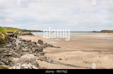 Glencolumbkille Beach, Co Donegal, Irland Stockfoto