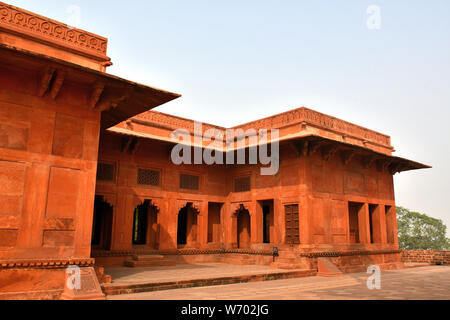 Anup Talao, Fatehpur Sikri, Indien, Asien, UNESCO Weltkulturerbe Stockfoto