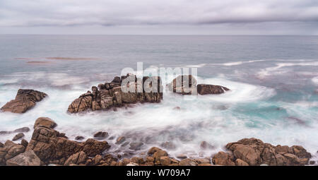 Am frühen Morgen in Carmel-by-the-Sea, Kalifornien Stockfoto