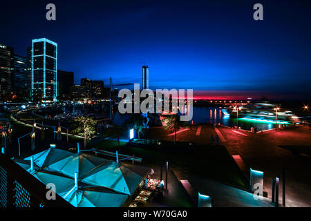 Moderne Zaytunay Bay Marina, in Beirut, Libanon Stockfoto