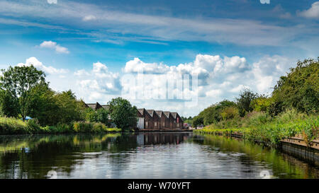 Don Navigation, Rotherham, South Yorkshire Stockfoto