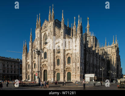 Mailand, Italien - 30. Juni 2019: Blick auf Dom, Dom, Kirche Stockfoto