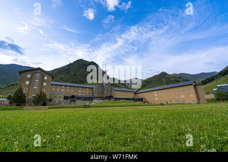 Vall de Nuria in den katalanischen Pyrenäen, Spanien Stockfoto