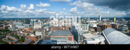 Blick von der Beetham Tower, Manchester Stockfoto