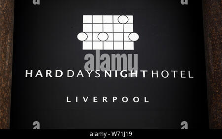 Hard Days Night Hotel in Liverpool Stockfoto