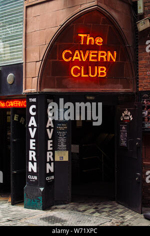 The Cavern Club, Liverpool, Großbritannien Stockfoto