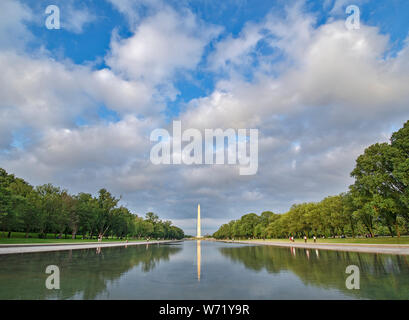 Washington DC Presidential Denkmäler USA Hauptstadt Stockfoto
