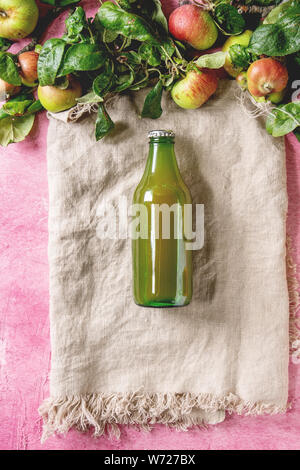 Apple Cider trinken Stockfoto