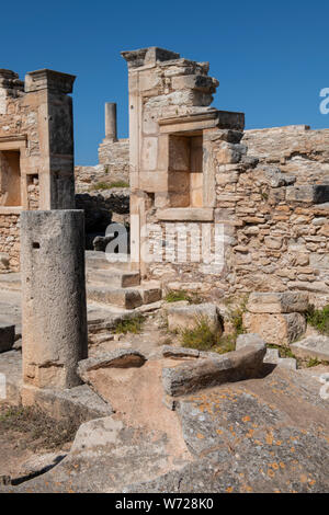 Zypern, Limassol aka Lemesos. Kourion, antiken Ruinen des Heiligtums von Apollo Hylates aka Apollon Hylatis. Stockfoto