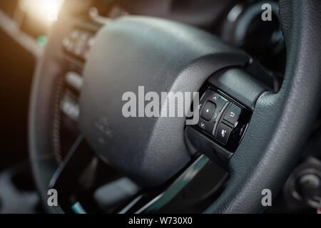 Detail der neuen modernen Innenraum. Transporte Konzept Stockfoto