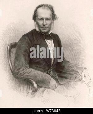 JAMES BROOKE (1803-1868) Britischer Soldat und Raj von Sarawak Stockfoto