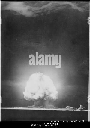 [Trinity Explosion in Los Alamos, Alamogordo, New Mexiko.] Stockfoto