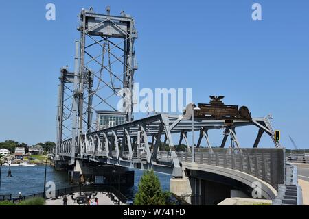 Sehenswürdigkeiten rund um Portsmouth, New Hampshire Stockfoto