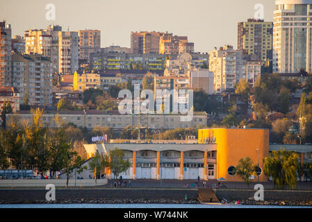 Russland, Rostow-am-Don - 20. August 2017: Rostov am Don Stadt Panoramablick. Stockfoto