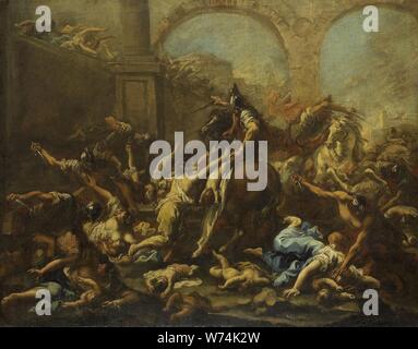 De kindermoord te Bethlehem Stockfoto