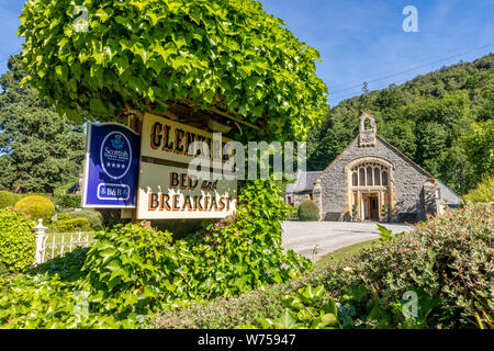 Bed and Breakfast Haus in einer alten Kirche in Inverness, Schottland Stockfoto