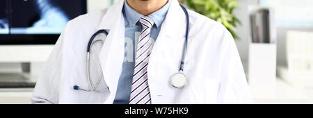 Junger Arzt ernst Stockfoto