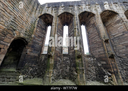 Linlithgow Palace - Edinburgh, Schottland, Vereinigtes Königreich Stockfoto