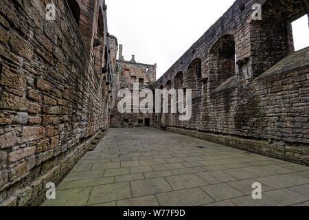 Linlithgow Palace - Edinburgh, Schottland, Vereinigtes Königreich Stockfoto