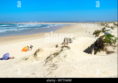 Praia da Gamboa, Peniche, Leiria District, Estremadura, Portugal Stockfoto