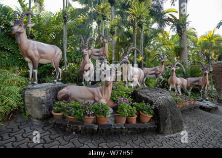 Pattaya, Thailand - Dezember 25, 2018: Nong Nooch Tropical Garden. Pattaya, Thailand. Stockfoto