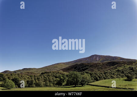 Bergblick von Craigh Na Dun - Pitlochry, Schottland, Vereinigtes Königreich Stockfoto