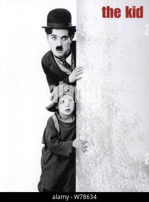 CHARLES CHAPLIN, JACKIE COOGAN, Plakat, das Kid, 1921 Stockfoto