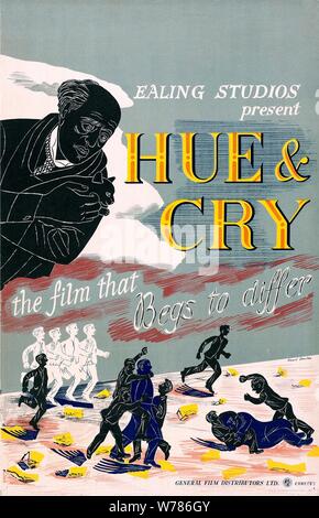 Film Poster, Geschrei, 1947 Stockfoto