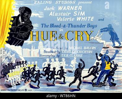 Film Poster, Geschrei, 1947 Stockfoto