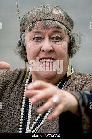 Englische Schauspielerin Peggy montieren Stockfoto