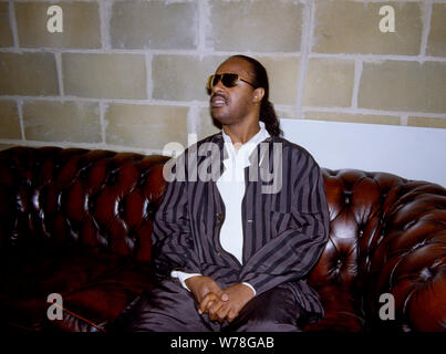 Musiker und Sänger Stevie Wonder Stockfoto