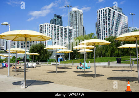 Hafen - Front in Toronto, Ontario, Kanada, Nordamerika, Urlaubsparadies in einer sehr sicheren und sauberen Stadt Stockfoto