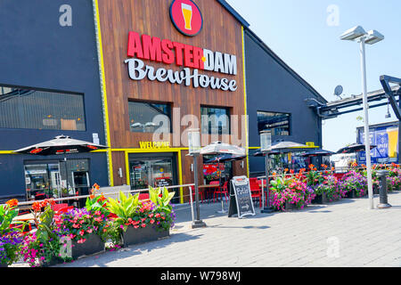 Hafen - Front in Toronto, Ontario, Kanada, Nordamerika, Urlaubsparadies in einer sehr sicheren und sauberen Stadt Stockfoto