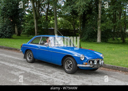 JMW 910 P automobile Klassiker, historics, vintage Motoren und Collectibles 2019; Lytham Halle Verkehr zeigen, Sammlung von Autos & Fahrzeuge von gestern. Stockfoto