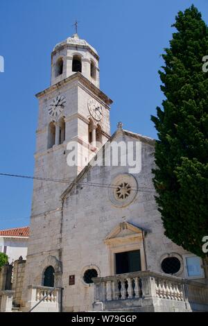 Kirche von St. Nikolaus in Cavtat Stockfoto