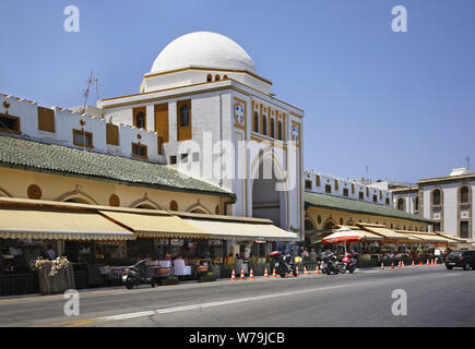 Markt (Nea Agora) von Mandraki in Rhodos Stadt. Die Insel Rhodos. Griechenland Stockfoto