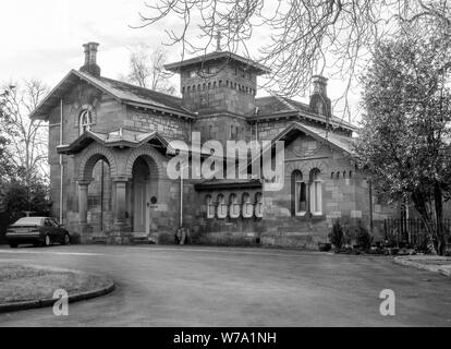 Glasgow, Schottland, Großbritannien. 5. Januar 2017: Alexanders "griechische" Thomson der Knowe in der Southside von Glasgow. Stockfoto