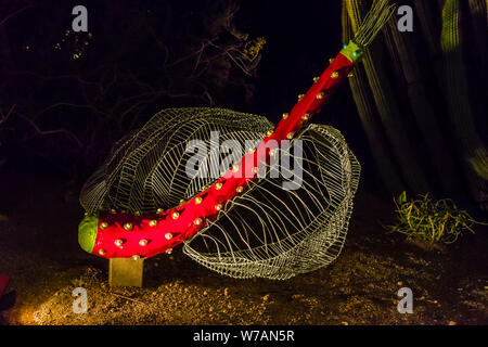 Desert Botanischen Garten Skulptur Stockfoto