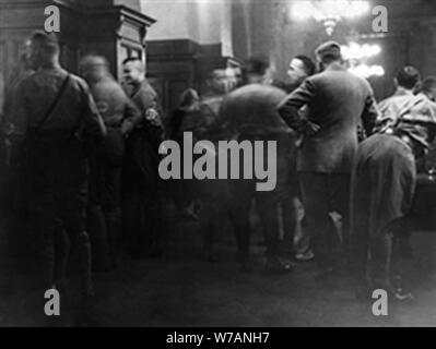 De NSDAP im Reichstag. Stockfoto