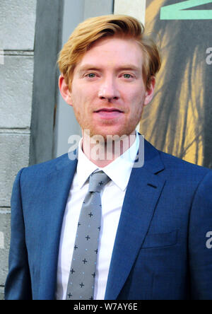 Los Angeles, Kalifornien, USA, 5. August 2019 Schauspieler Domhnall Gleeson besucht die Weltpremiere von Warner Bros. Pictures' "Die Küche", die am 5. August 2019 bei TCL Chinese Theatre in Los Angeles, Kalifornien, USA. Foto von Barry King/Alamy leben Nachrichten Stockfoto