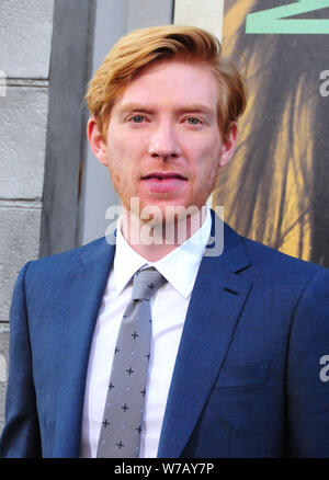 Los Angeles, Kalifornien, USA, 5. August 2019 Schauspieler Domhnall Gleeson besucht die Weltpremiere von Warner Bros. Pictures' "Die Küche", die am 5. August 2019 bei TCL Chinese Theatre in Los Angeles, Kalifornien, USA. Foto von Barry King/Alamy leben Nachrichten Stockfoto