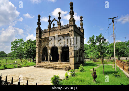 Filigrane Architektur Damdi Masjid Stockfoto