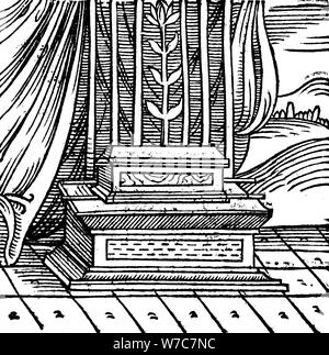 Die Lade des Bundes, 1557. Artist: Unbekannt Stockfoto