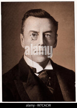 Joseph Chamberlain, britischer Politiker, c 1900. Artist: Anon Stockfoto