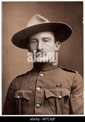 Robert Stephenson Smyth Baden-Powell, britischer Soldat, c 1900. Artist: Anon Stockfoto