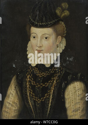 Portrait von Diane de Poitiers (1499-1566). Stockfoto